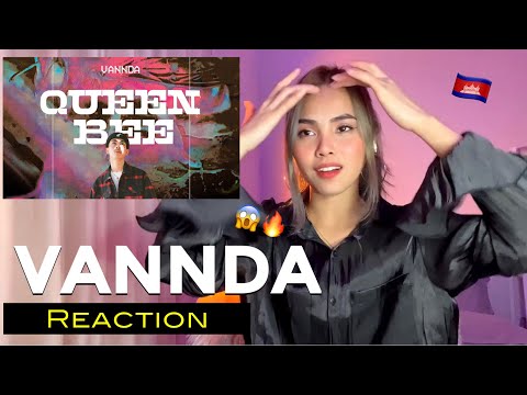VANNDA - QUEEN BEE - នារីជឿនលឿន (Lyrics Video) | Filipina Reaction