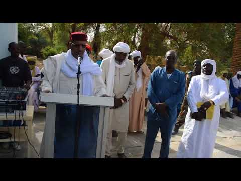 Visite de travail du ministre d'Etat dans le département de Bilma(Intervention à Bilma)