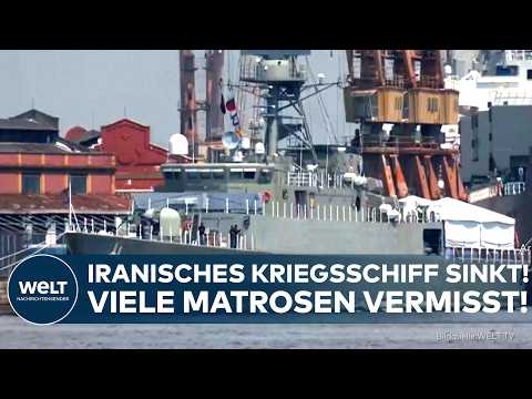 Video Thumbnail: SRI LANKA: Iranisches Kriegsschiff nach mutmaßlichem U-Bootangriff gesunken! Viele Matrosen vermisst