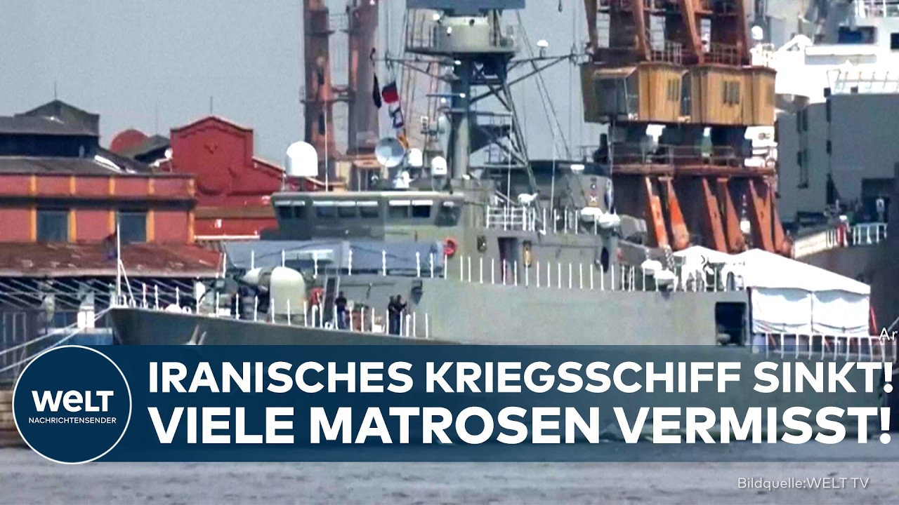 SRI LANKA: Iranisches Kriegsschiff nach mutmaßlichem U-Bootangriff gesunken! Viele Matrosen vermisst