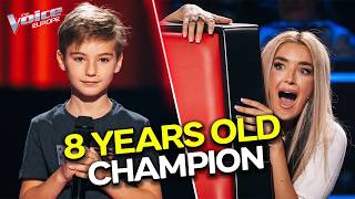 He Triggered Two Superblocks At 8 Years Old! (Then WON Everything) | The Voice Kids