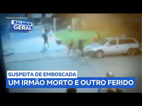 Um irmão é morto e outro fica ferido durante ataque a tiros em Nerópolis (GO)