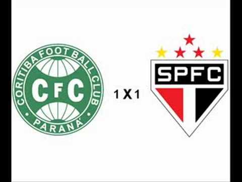 CORITIBA 2 X 2 SÃO PAULO BRASILEIRÃO SÉRIE A 2008