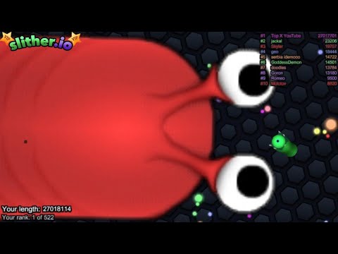 Slither.io A.I. Fat Snake Vs Pro Snakes - Epic Skin Slitherio Vip Best Gameplay - World Record