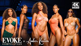 AMBER KEATON in 4K (8 Min Supercut) Miami Swim Week 2022 | EVOKE Compilation