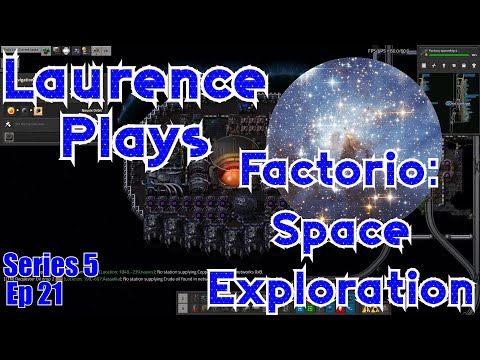 S5-E21 - Jellyfish - Laurence Plays Factorio: Space Exploration