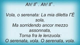 Andrea Bocelli - La Serenata Lyrics