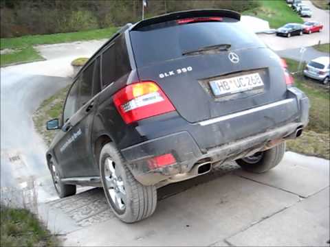 Mercedes Benz off-road test track