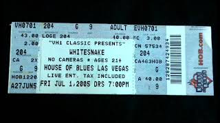 Whitesnake - 2005-07-01 Las Vegas - Feeling Hot (Coverdale/Page)/ Take Me With You
