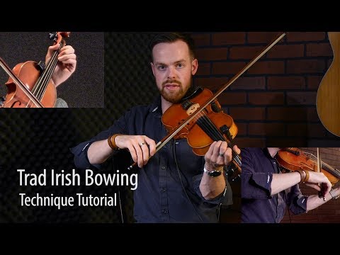 Trad Irish Fiddle Bowing - FREE lesson by Niall Murphy