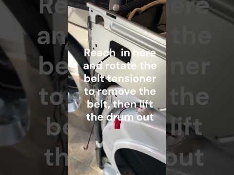 LG model DLEX3700V Squealing Dryer repair