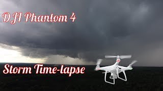 DJI Phantom 4 Captures Storm Time Lapse