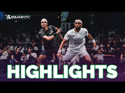 "Powering It Up!" | Mo. Elshorbagy v Elias  | CIB World Tour Finals 2022-2023 | SF HIGHLIGHTS
