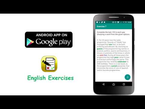 English exercises Video