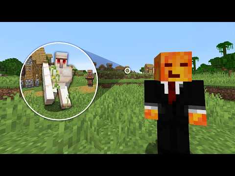 Beating Minecraft But Mobs ALWAYS See You