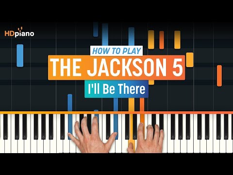 I'll Be There - Jackson 5 piano tutorial