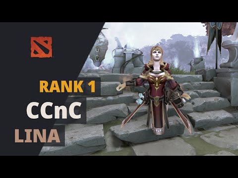 CCnC (Rank 1) plays Lina Dota 2 Full Game