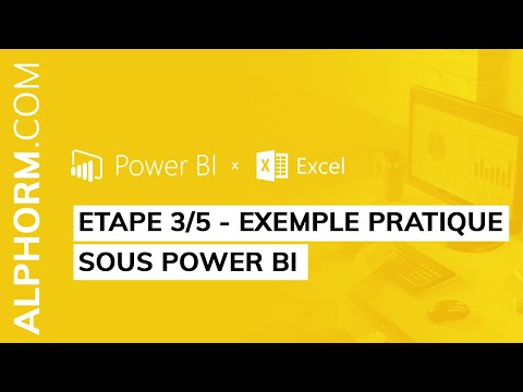 Exemple pratique sous Power BI Vidéo Tuto