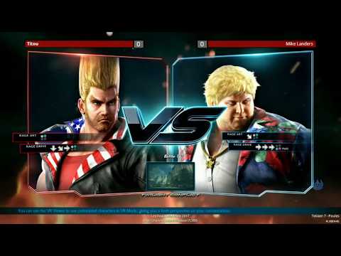 LVB 2017 - TEKKEN7 - TiTOU (Paul) VS MikeLanders (Bob)