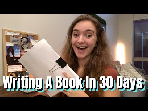 Writing A Book In 30 Days!! (NaNoWriMo 2021)