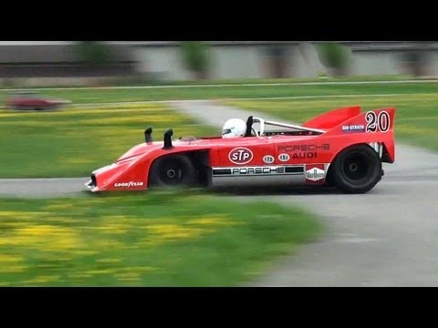 Legendary PORSCHE 917 of Jo Siffert at Frauenfeld 2012 - GREAT SOUND !!!  FV21
