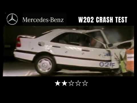 Mercedes-Benz W202 Crash test EuroNCAP 1997