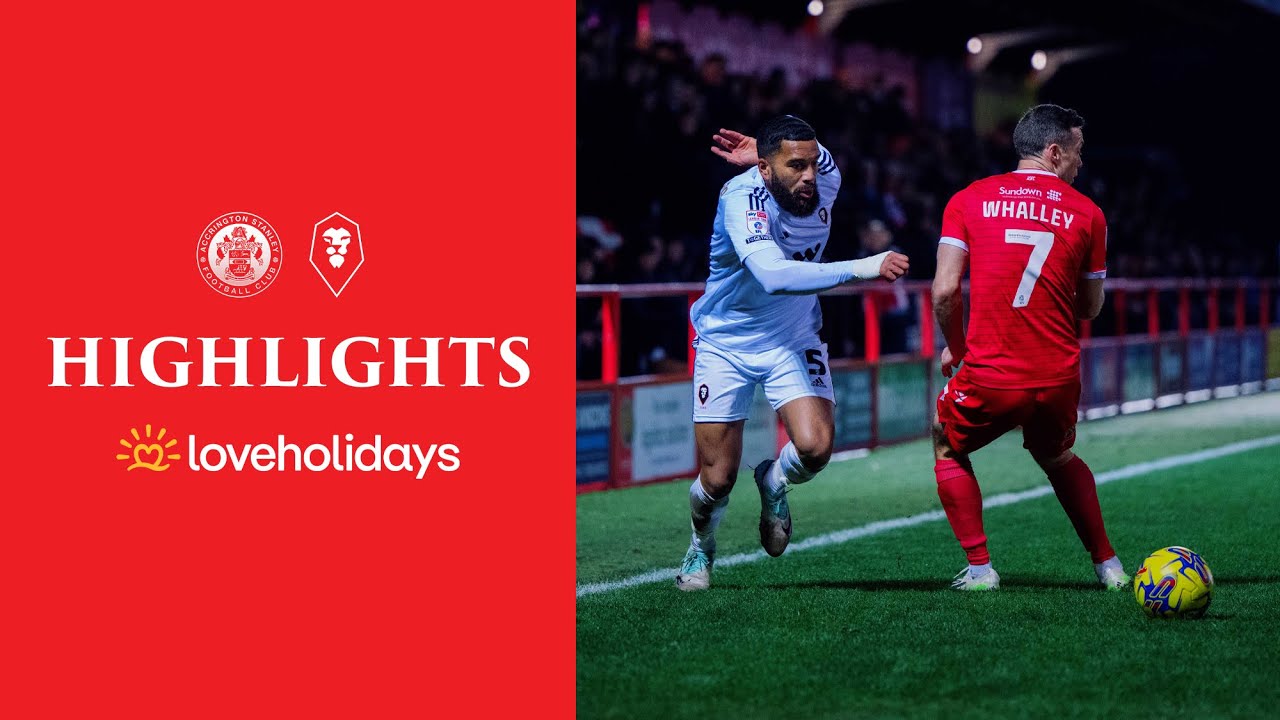 Accrington Stanley vs Salford City highlights