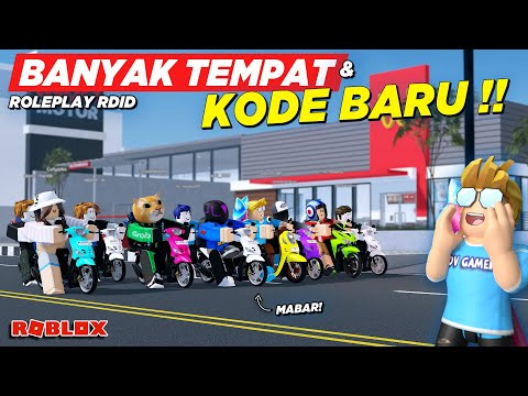 ADA KODE REDEEM BARU !! ROLEPLAY MABAR NAIK MOTOR RDID UPDATE - Roblox Indonesia