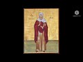Troparul Sfintei Mare Mucenițe Tecla Cea Întocmai Cu Apostolii Glasul 4 Diac Iulian Mareș