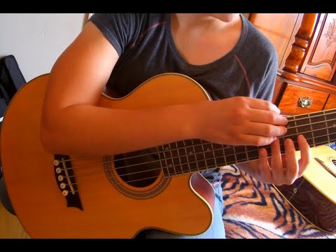 Percussive acoustic bass song idea