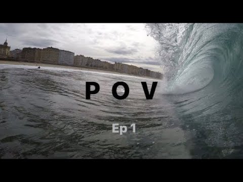 P  O  V , ep.1  Bodyboarding in Zurriola beach, Majd Amine