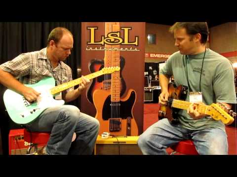 James Mitchell and Matt Rae Jammin' at the LsL Booth -- Summer NAMM '09