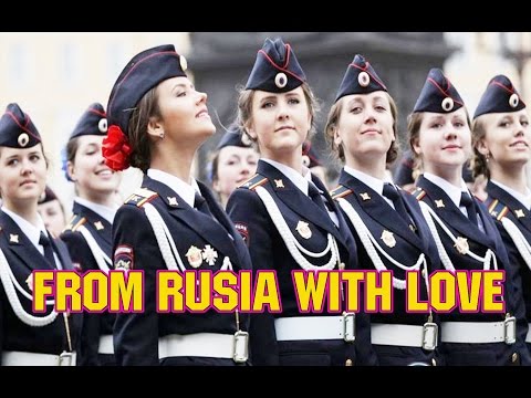 Beautiful Russian Female Military Parade 1/7
