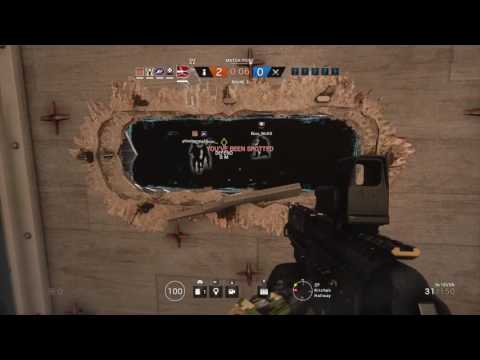 Mira Glitch - OP Window Broken Melee  - Rainbow Six Bug