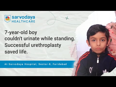 Surgery treats Abnormal Urethral Opening of a 7-yr-old
