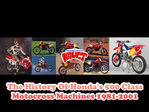 Honda CR450R / CR480R / CR500R History | Open-Class Two-Stroke Evolution