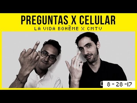 La Vida Boheme video #Preguntas x celular - Argentina | Agosto | 2017
