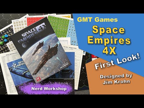 GMT Games Space Empire 4x - First look at the 5th printing