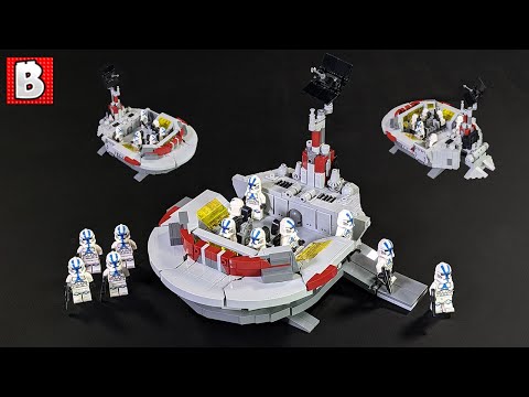 LEGO Clone Wars Forward Command Center Custom Build!