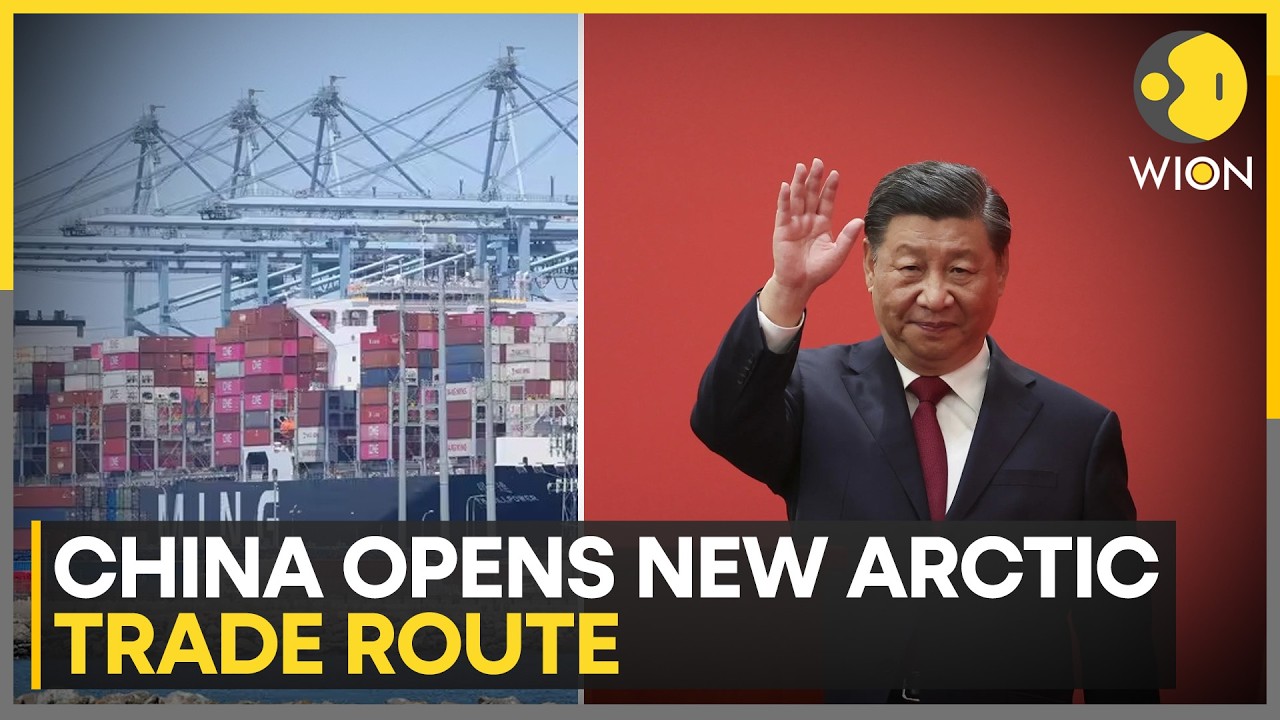 China Launches Regular Arctic Shipping Service Linking Asia Europe