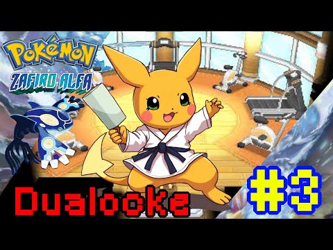 Pokémon ZAFIRO ALFA DUALOCKE Ep.3 - A BOCAJARRO AL LOCKE 😭😭