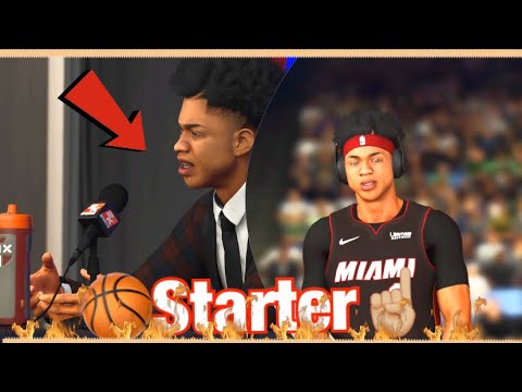 BECOMING A STARTER⭐️ (NBA2k20)