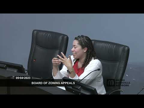 05/04/23 Board of Zoning Appeals