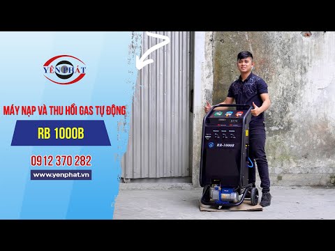 Máy nạp và thu hồi gas tự động RB 1000B