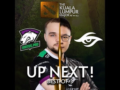 Team Secret vs Virtus.Pro Game 2 (BO3) The Kuala Lumpur Major