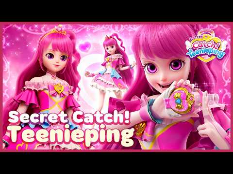 [Secret Catch! Teenieping] 🔑 Transform! FLORAHEART 💐💘 Princess Magic ✨ Best Episodes of Season 3
