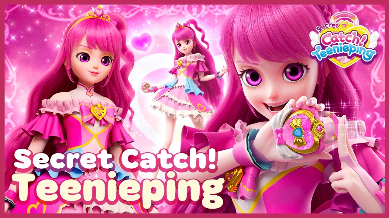 [Secret Catch! Teenieping] 🔑 Transform! FLORAHEART 💐💘 Princess Magic ✨ Best Episodes of Season 3