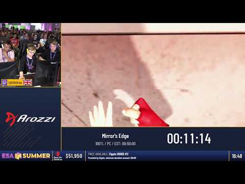 Mirror's Edge 100% @ ESASummer 2018 by Phillotrax