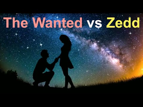 "Glad You Know" - The Wanted vs Zedd (mashup visualiser)