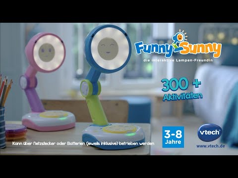 Funny Sunny, die interaktive Lampen-Freundin Democlip von VTech